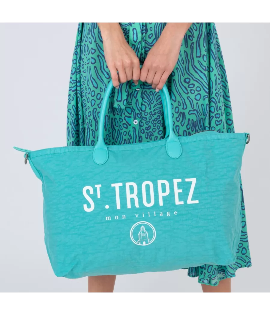 Sac icone Saint Tropez menthe medium | Kiwi Saint Tropez