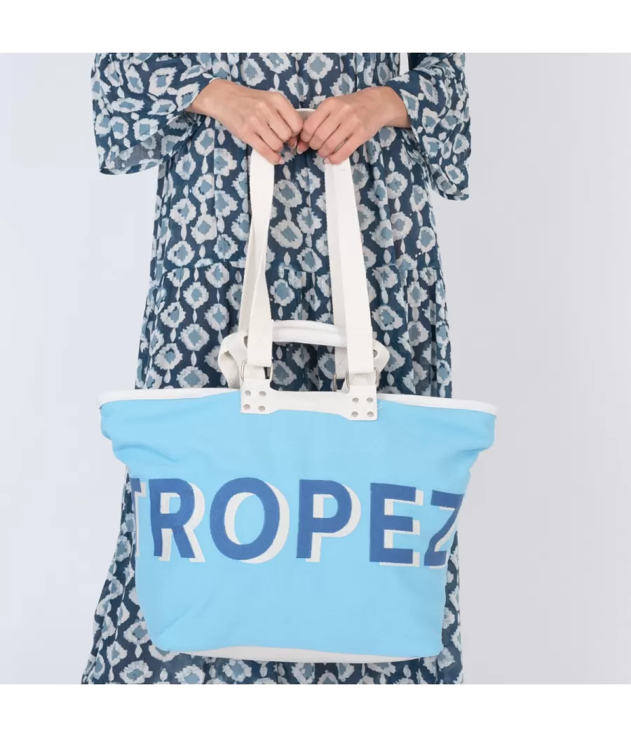 Sac 3D Saint Tropez ciel medium - Sacs de plage | Kiwi Saint Tropez