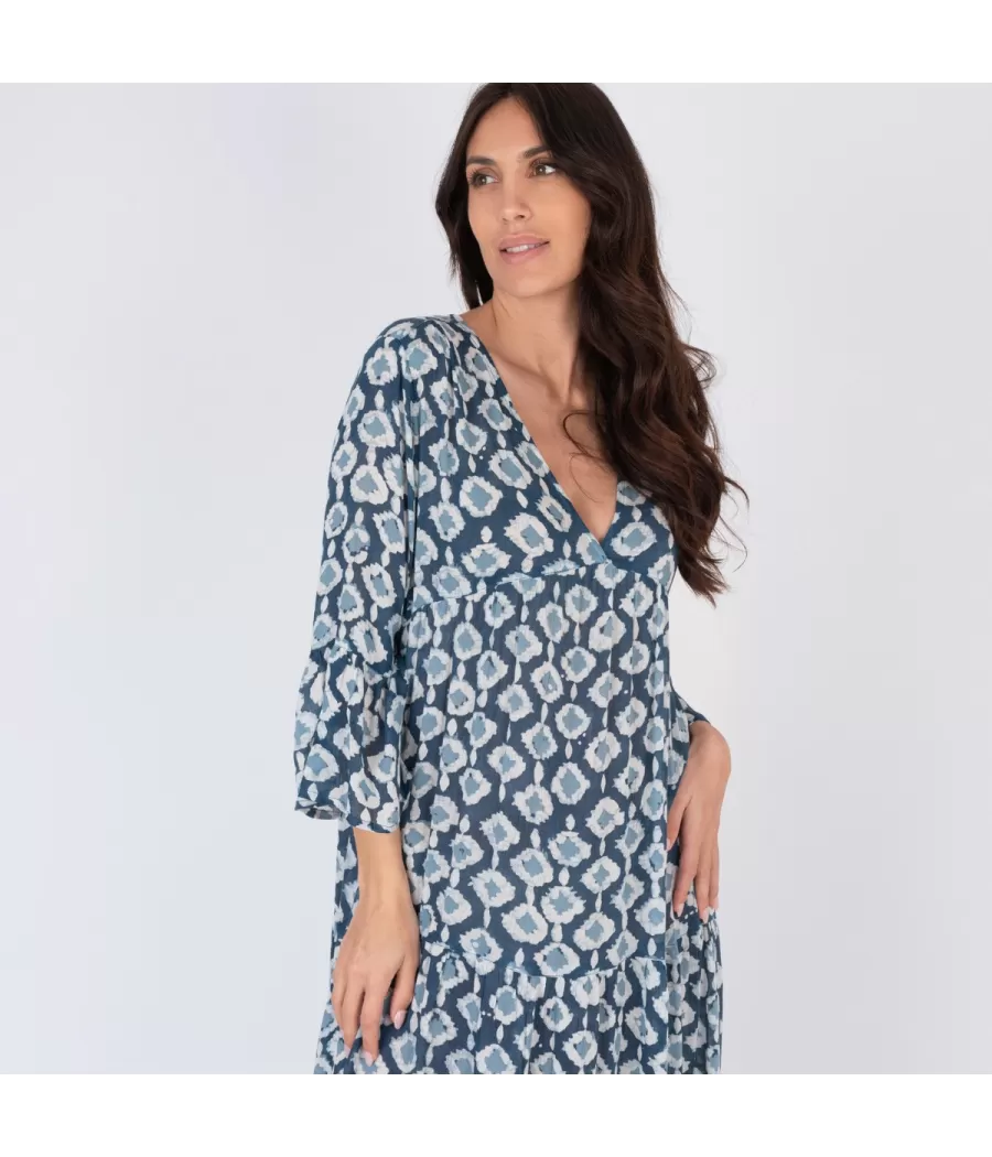 Mississippi denim maxi jurk - Robes femme | Kiwi Saint Tropez