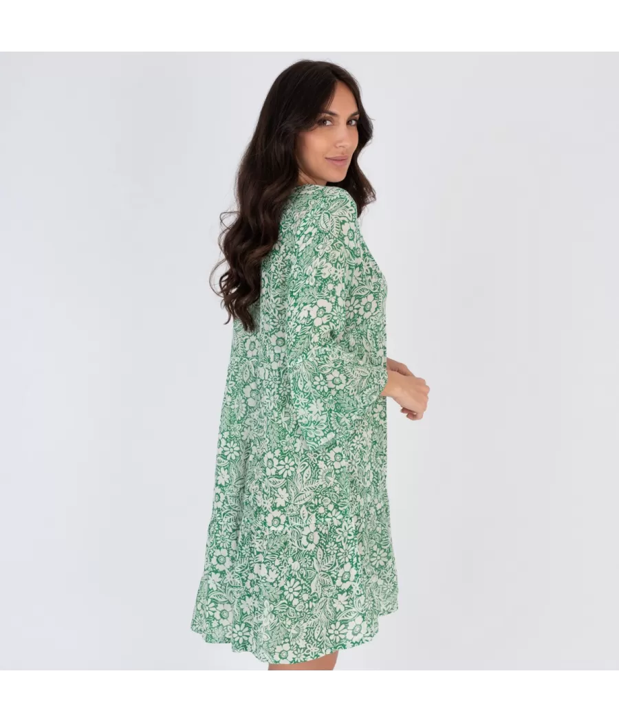 Robe femme courte Mississippi green | Kiwi Saint Tropez