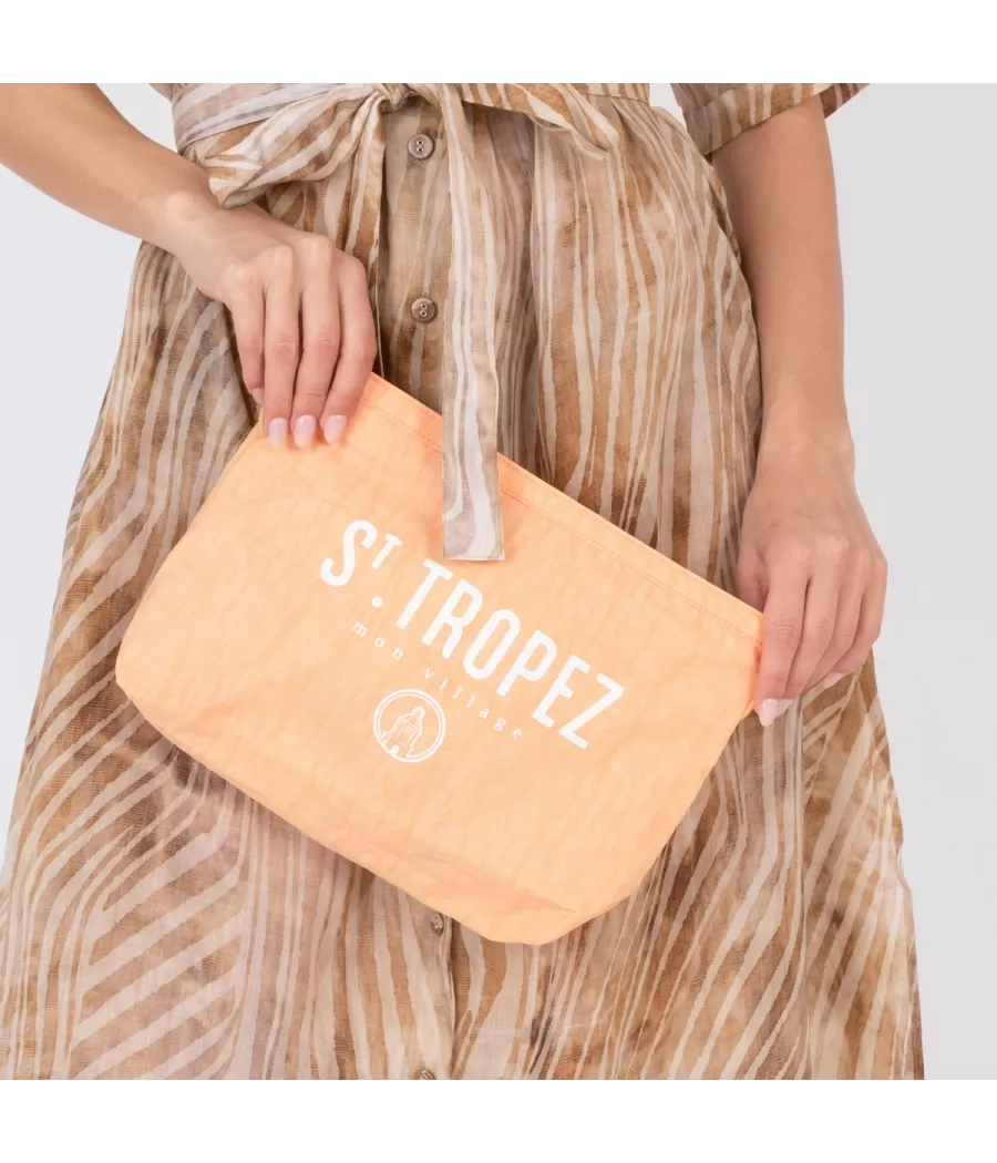 Pochette icone Saint Tropez abricot | Kiwi Saint Tropez