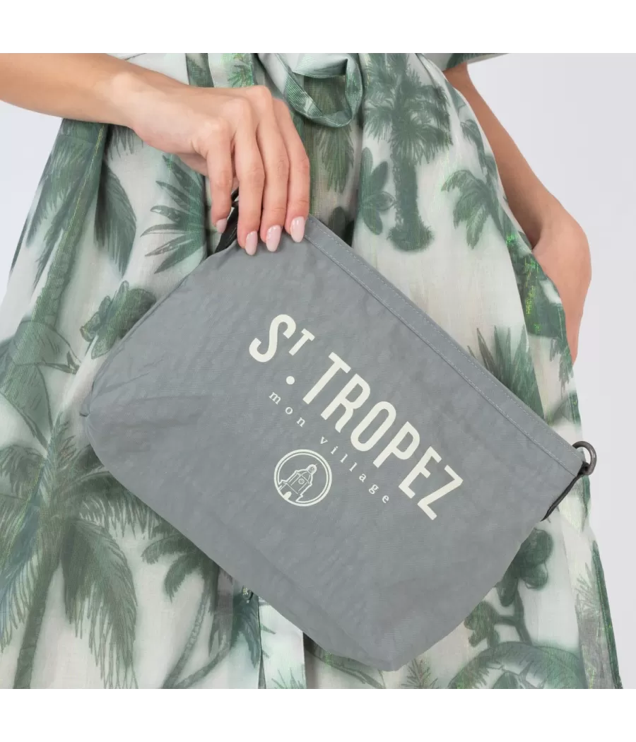 Pochette icone Saint Tropez gris | Kiwi Saint Tropez