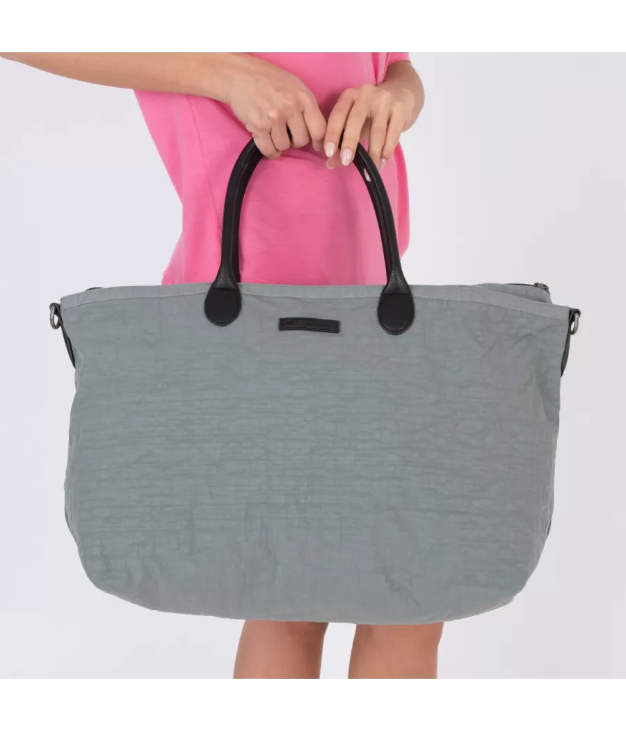 Sac icone Saint Tropez gris medium | Kiwi Saint Tropez