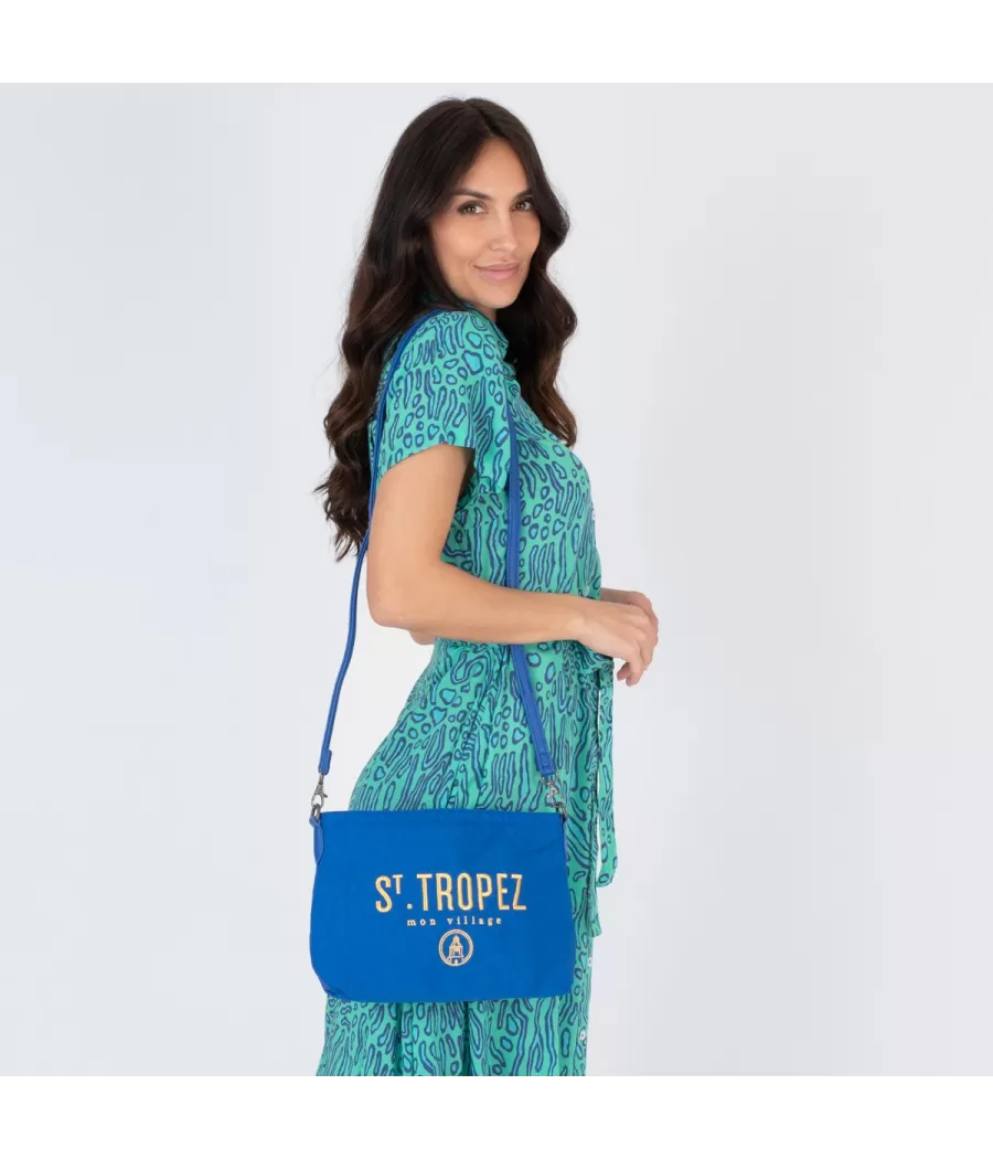 Pochette icone Saint Tropez bleu | Kiwi Saint Tropez