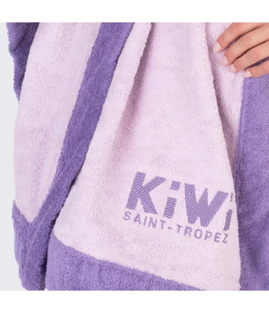 Serviette de plage lilas | Kiwi Saint Tropez