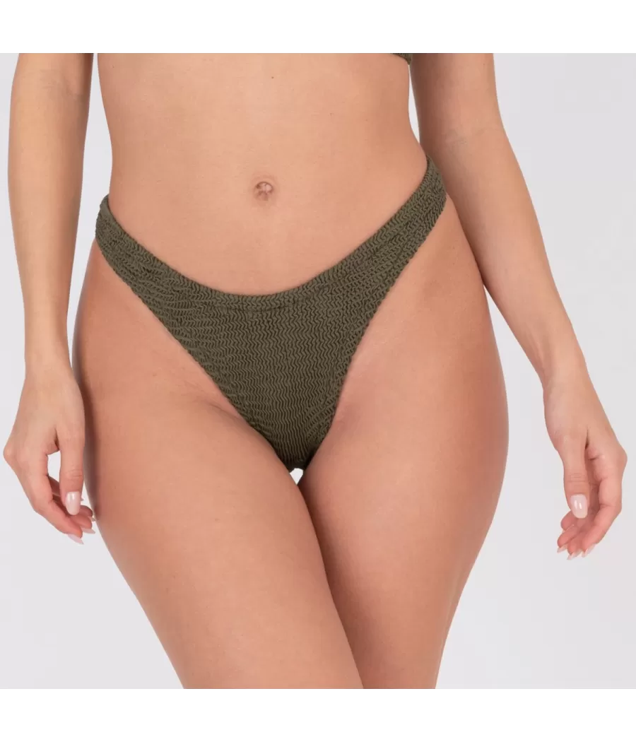 Odelya one size Golvende bikinislip kaki (Exclusief web 2024)