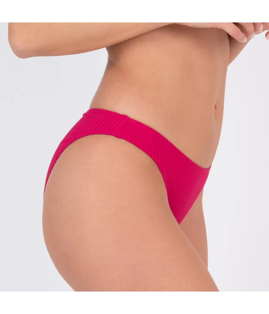 Culotte de maillot femme basique mara fushia (Exclu web 2024) | Kiwi Saint Tropez