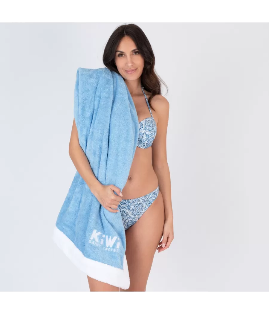 Serviette de plage ciel - Beach towels | Kiwi Saint Tropez