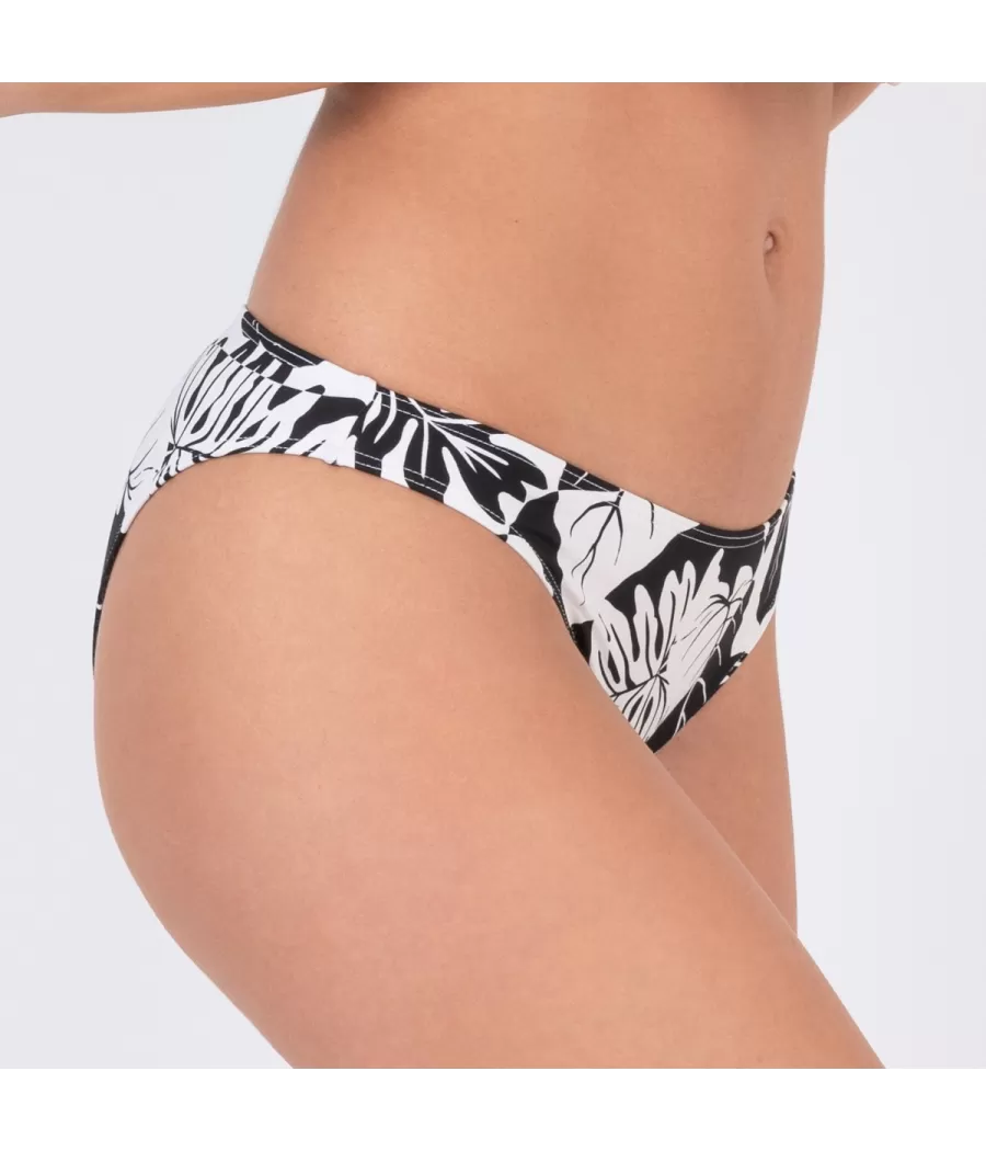 Culotte de maillot femme basique Foglia noir | Kiwi Saint Tropez