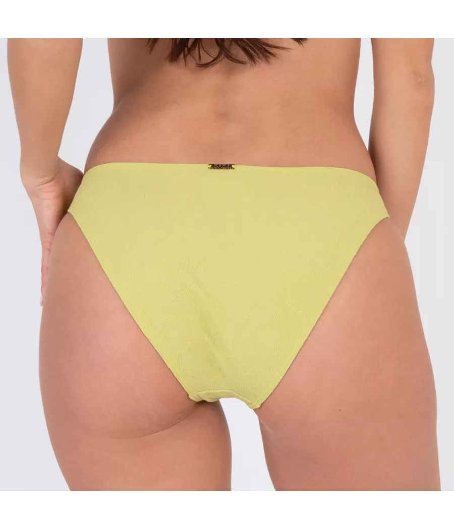 Culotte de maillot femme basique Lemon pistache | Kiwi Saint Tropez