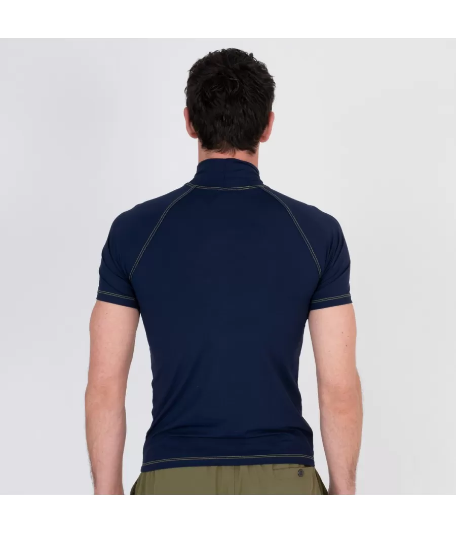 T-shirt homme anti UV Nilane navy | Kiwi Saint Tropez