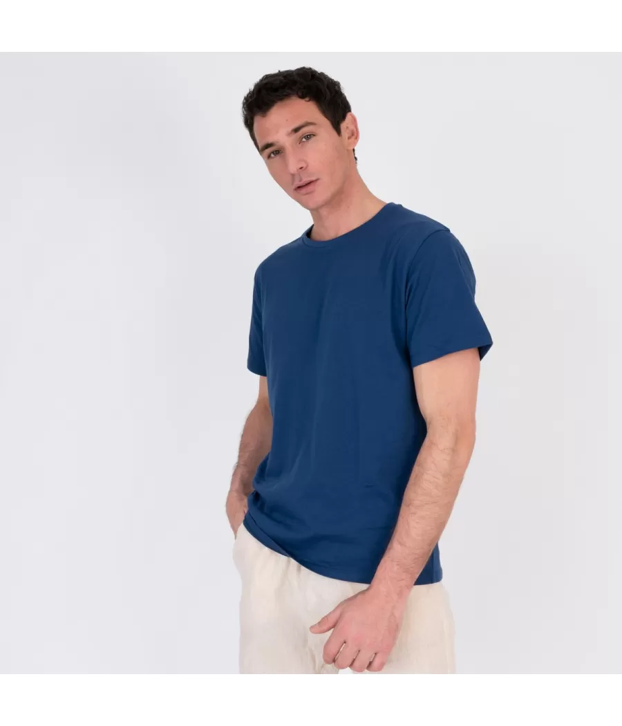 Heren-T-shirt navy poker - Archive sales for men | Kiwi Saint Tropez