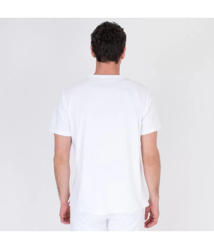 T-shirt homme éponge Terry blanc | Kiwi Saint Tropez