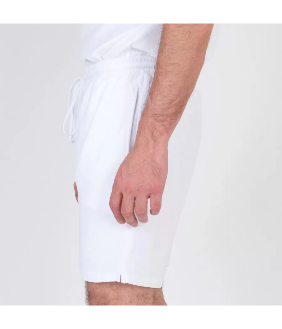 Terry heren bermuda wit - Bermudas homme | Kiwi Saint Tropez