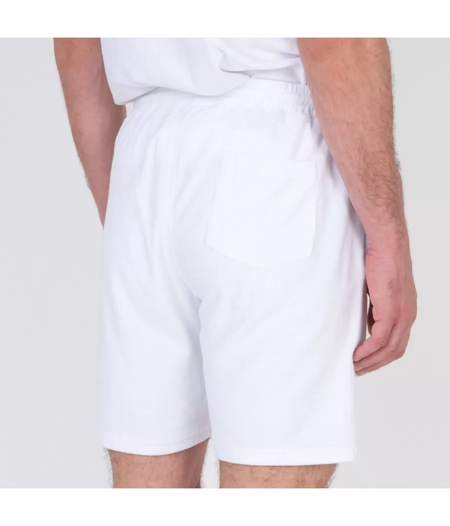 Terry heren bermuda wit - Bermudas homme | Kiwi Saint Tropez