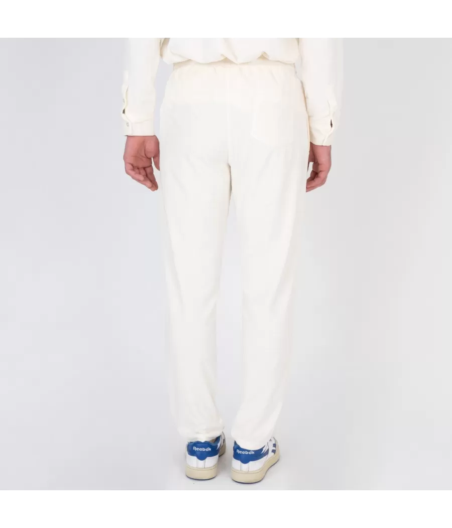 Pantalon homme éponge Terry écru | Kiwi Saint Tropez