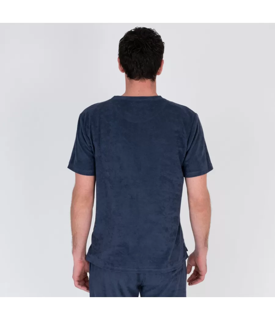 Terry heren T-shirt marine - T-Shirts homme | Kiwi Saint Tropez