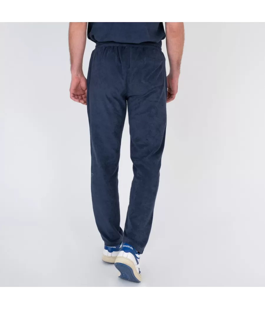 Pantalon homme éponge Terry marine | Kiwi Saint Tropez