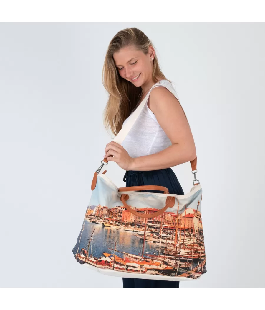 Sac photo Saint Tropez multico - Sacs de plage | Kiwi Saint Tropez