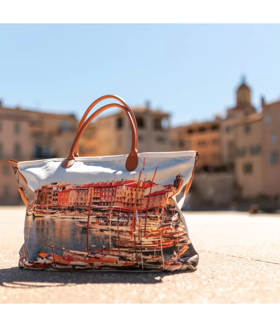 Sac photo Saint Tropez multico - Sacs de plage | Kiwi Saint Tropez