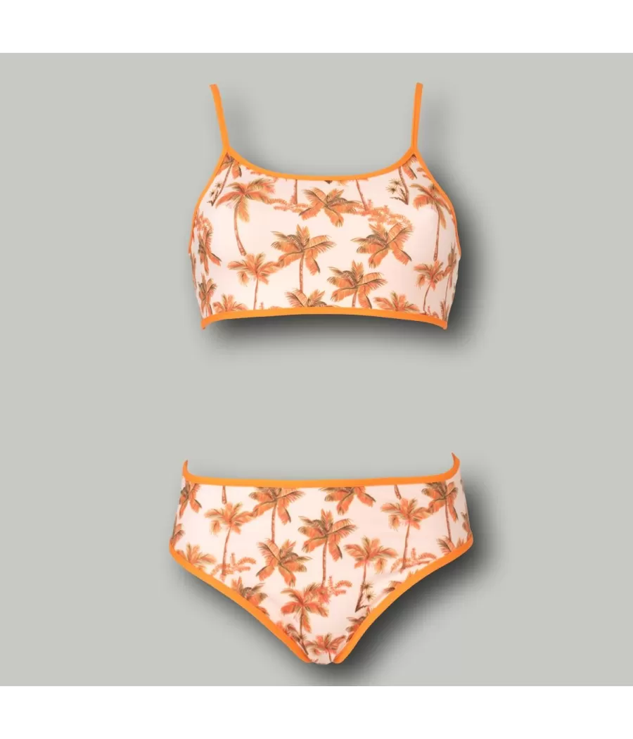 2-delig bh zwempak meknes ecru voor meisjes - Maillots 2 pièces fille | Kiwi Saint Tropez