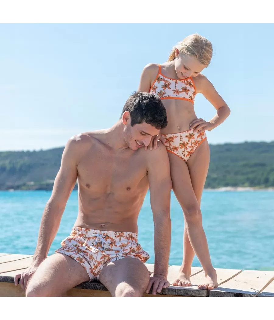 2-delig bh zwempak meknes ecru voor meisjes - Maillots 2 pièces fille | Kiwi Saint Tropez