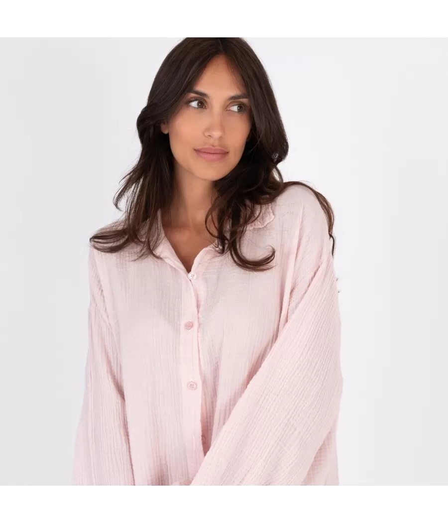 Liquette femme gaze de coton layette | Kiwi Saint Tropez