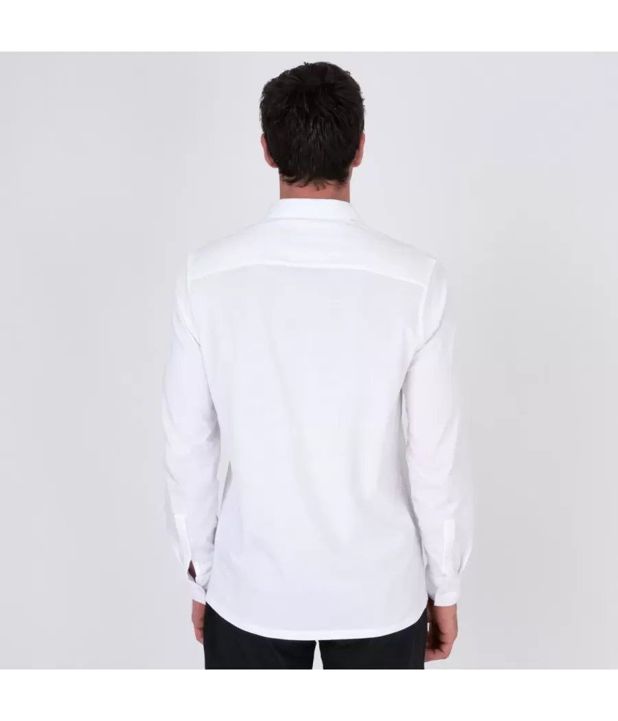 Chemise Homme Jersey W blanc - Chemises homme | Kiwi Saint Tropez