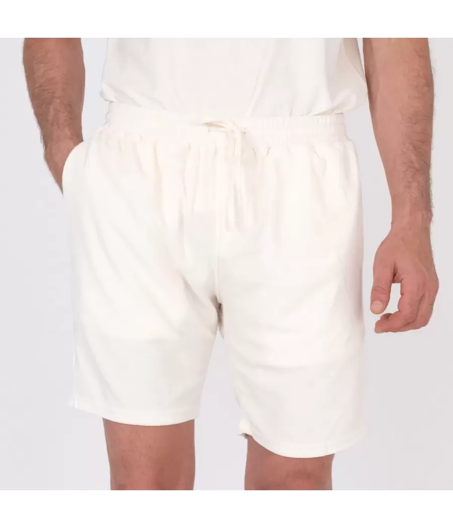 Terry heren bermuda ecru - Bermudas homme | Kiwi Saint Tropez