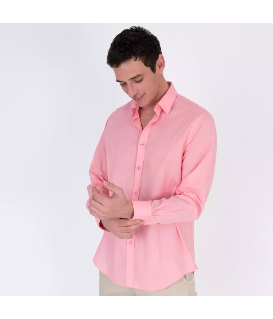 Men's cotton voile shirt