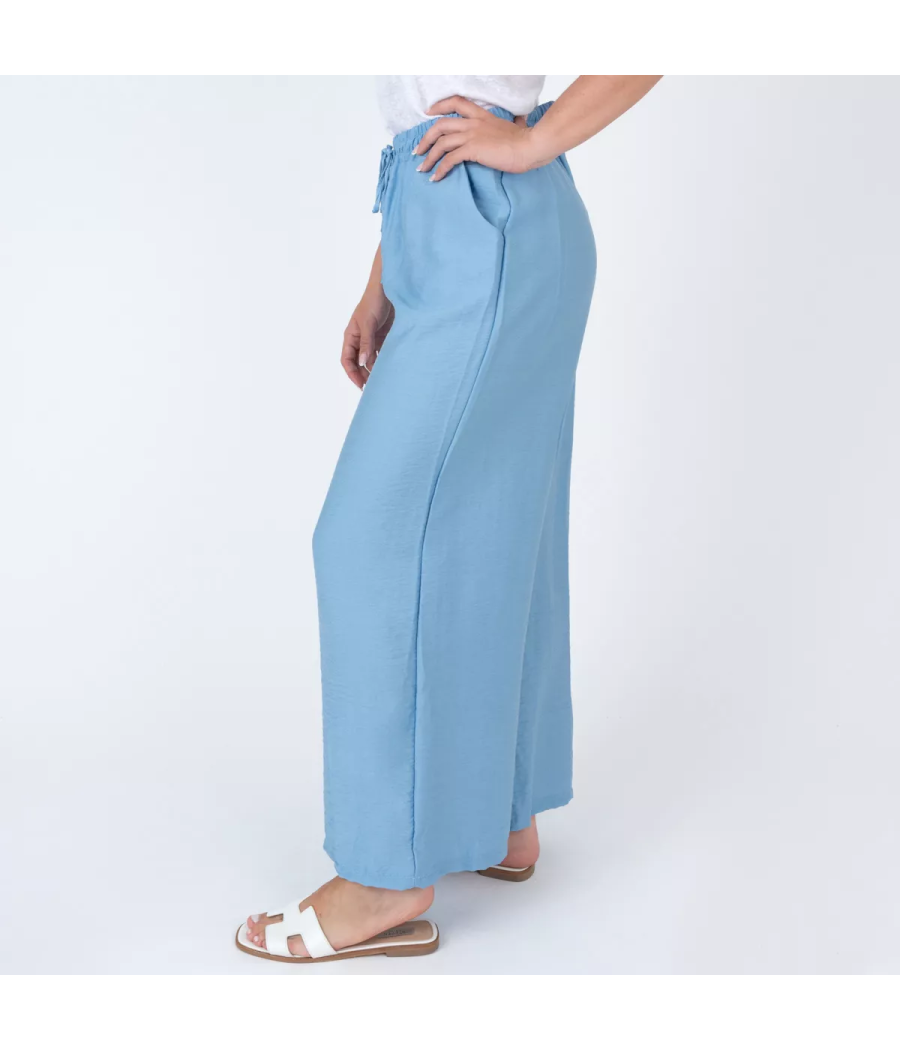 Besty crêpe damesbroek - Pantalons femme | Kiwi Saint Tropez