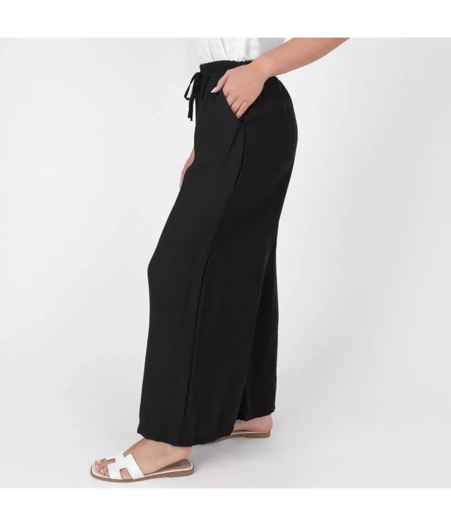 Pantalon femme crêpe besty | Kiwi Saint Tropez