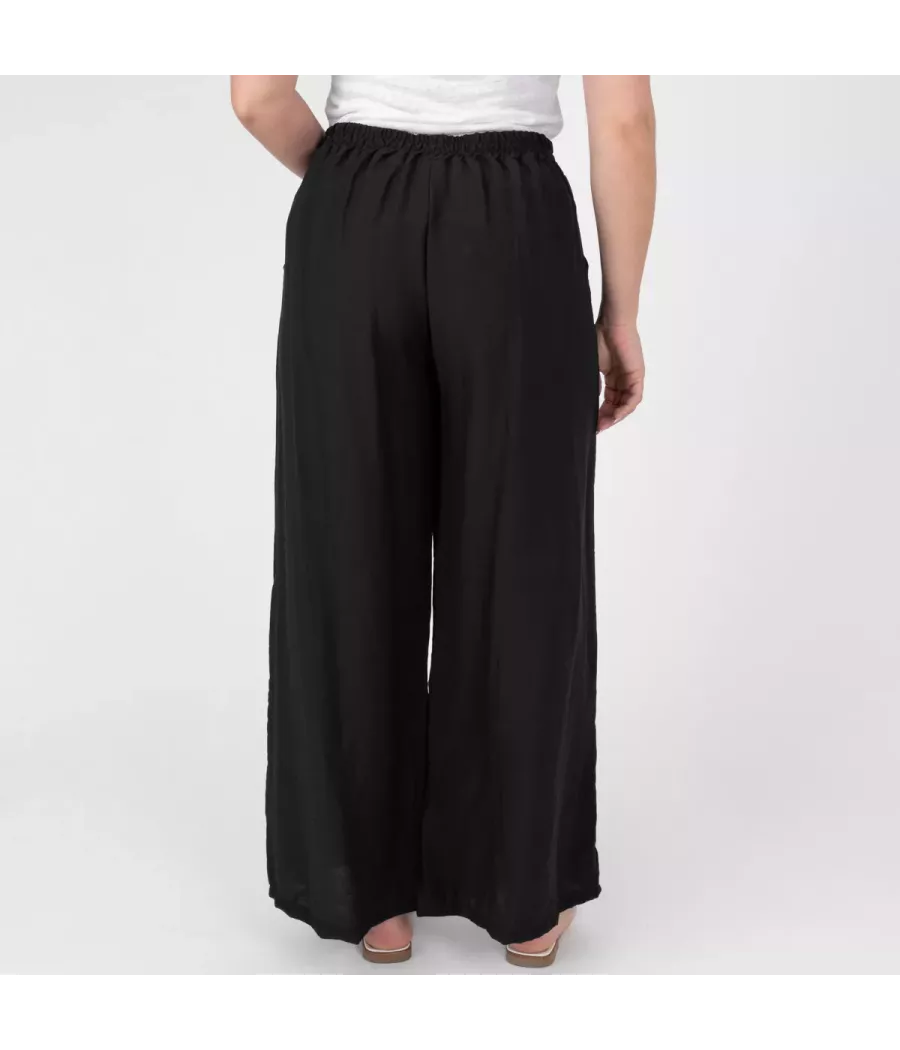 Besty crêpe damesbroek - Pantalons femme | Kiwi Saint Tropez