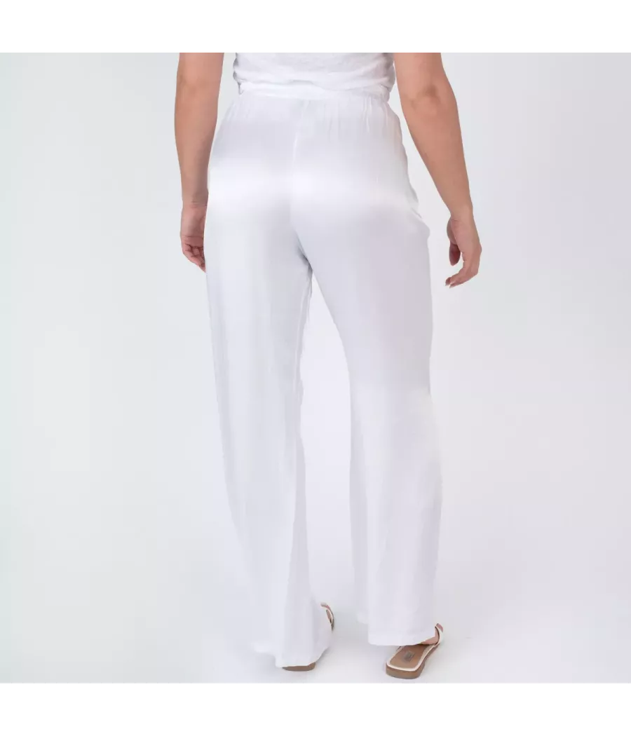 Women's satin trousers - Women pants | Kiwi Saint Tropez