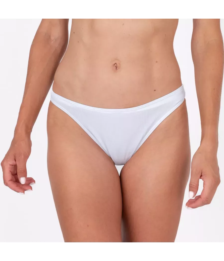 Culotte de maillot femme basique splendide blanc | Kiwi Saint Tropez