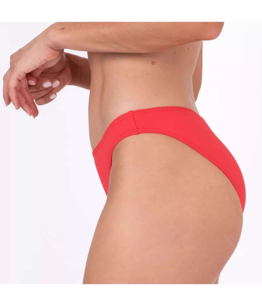 Culotte de maillot femme basique savane rosso | Kiwi Saint Tropez