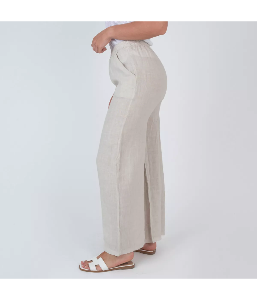 Pantalon femme en lin Mia - Women pants | Kiwi Saint Tropez