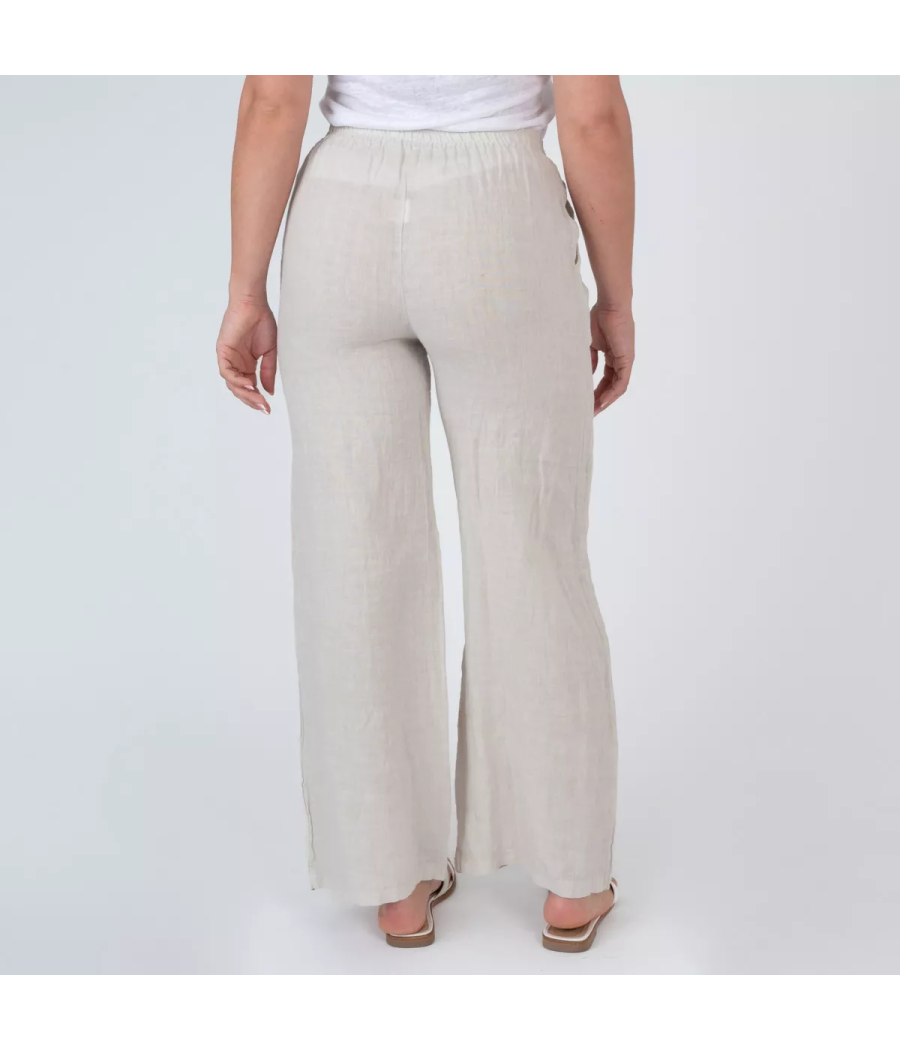 Pantalon femme en lin Mia - Women pants | Kiwi Saint Tropez