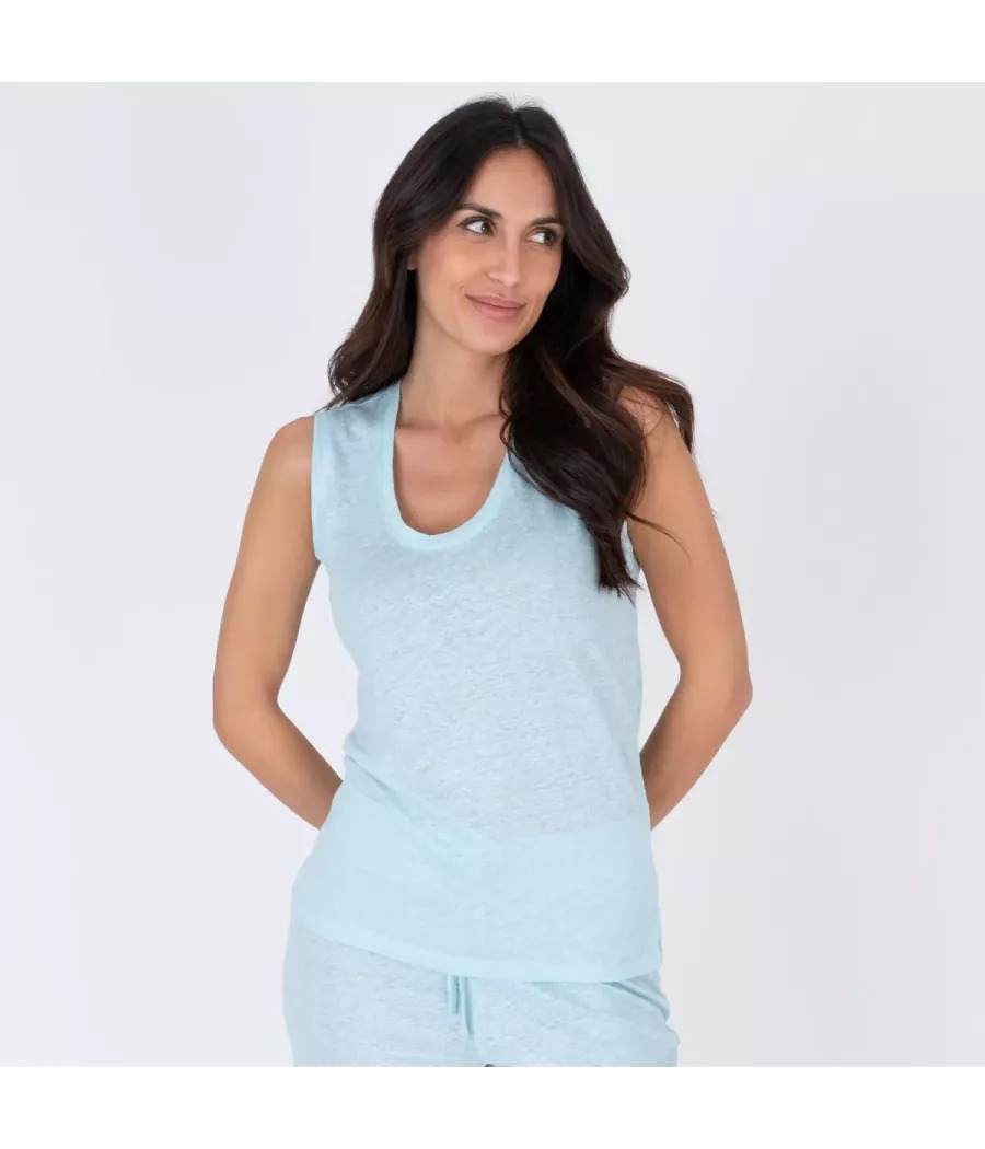 Women's tank top Eline linen