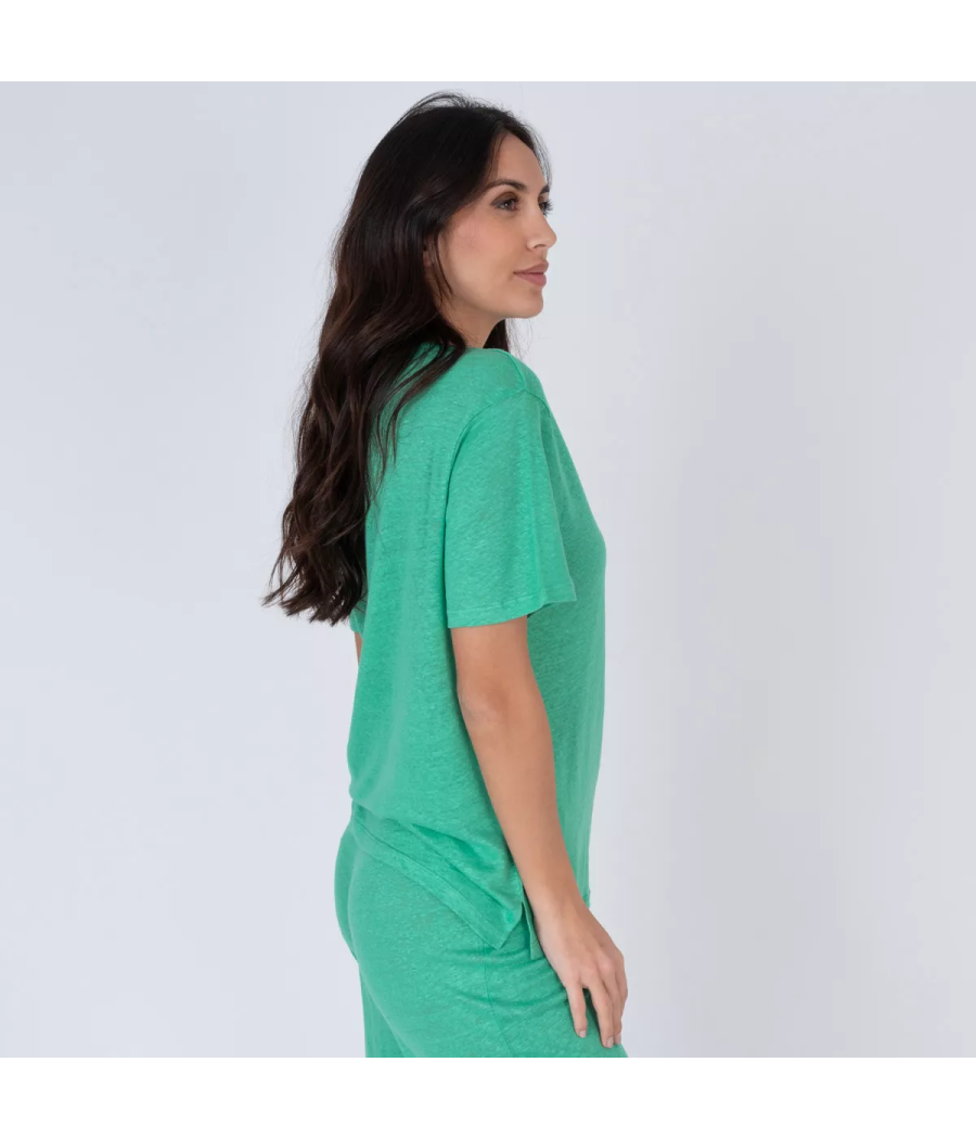 Joli lin T-shirt - Archive sales for women | Kiwi Saint Tropez