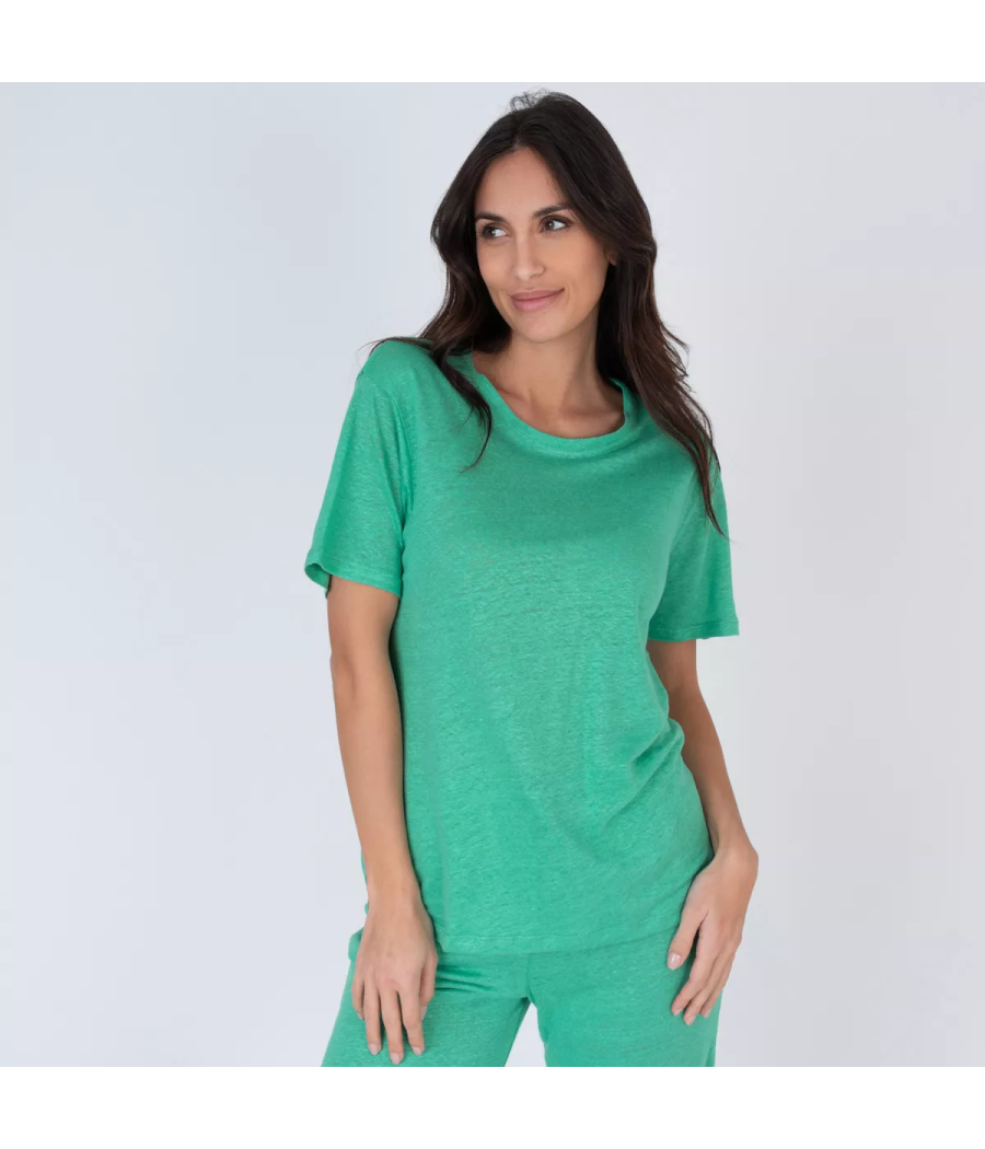 Joli lin T-shirt - Archive sales for women | Kiwi Saint Tropez