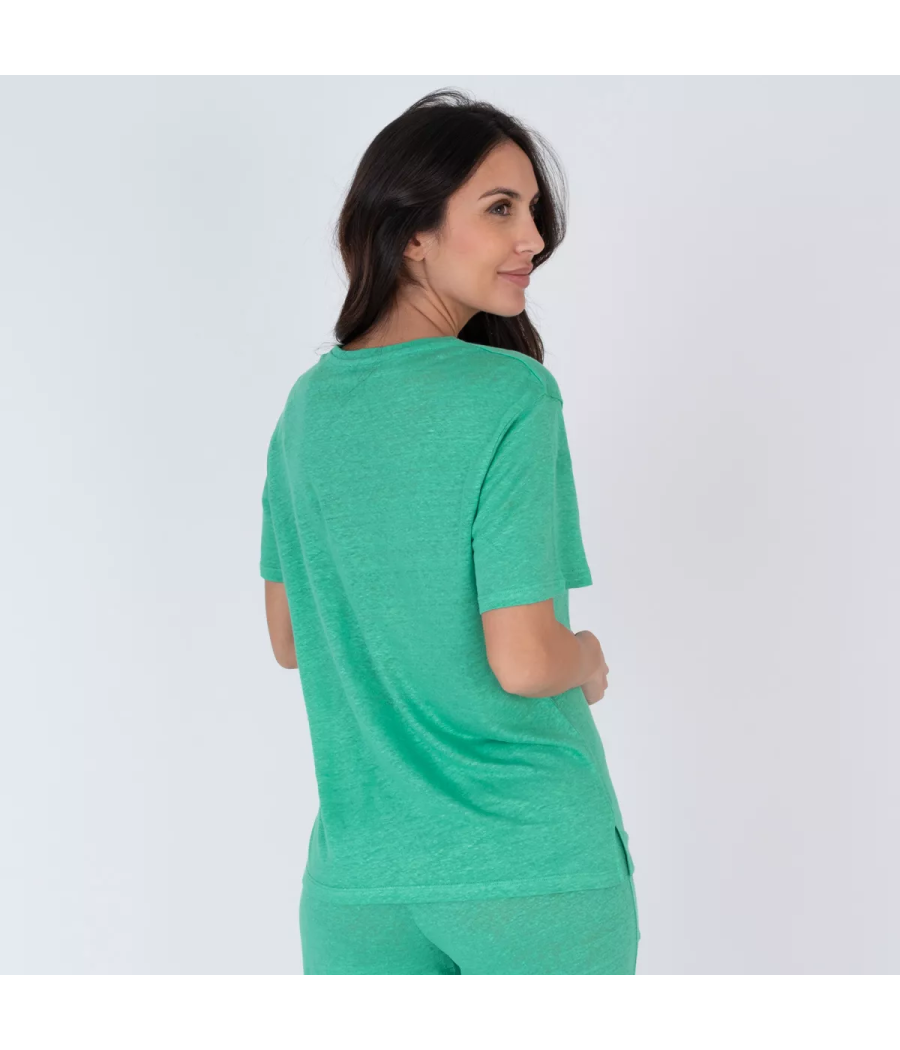 Joli lin T-shirt - Archive sales for women | Kiwi Saint Tropez