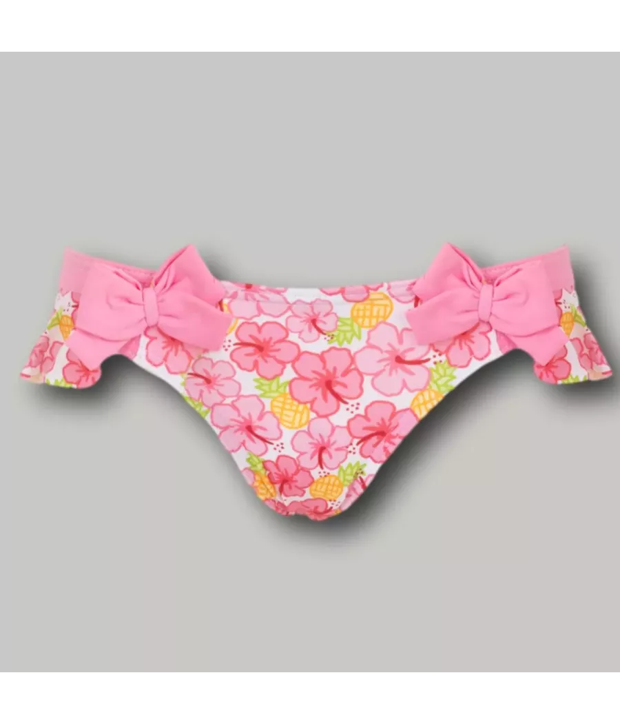 Monokini vliegend meisje Papoea roze