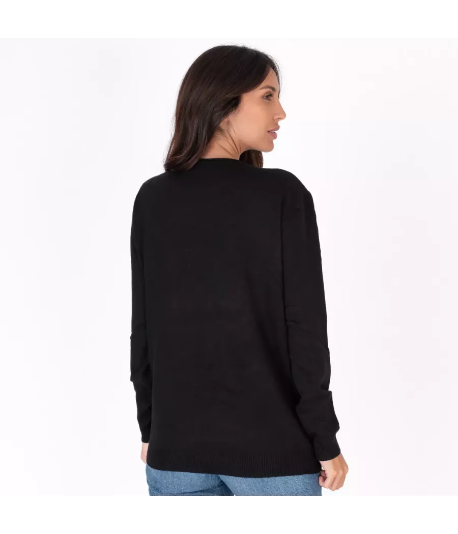 Pull femme col rond Melanie | Kiwi Saint Tropez