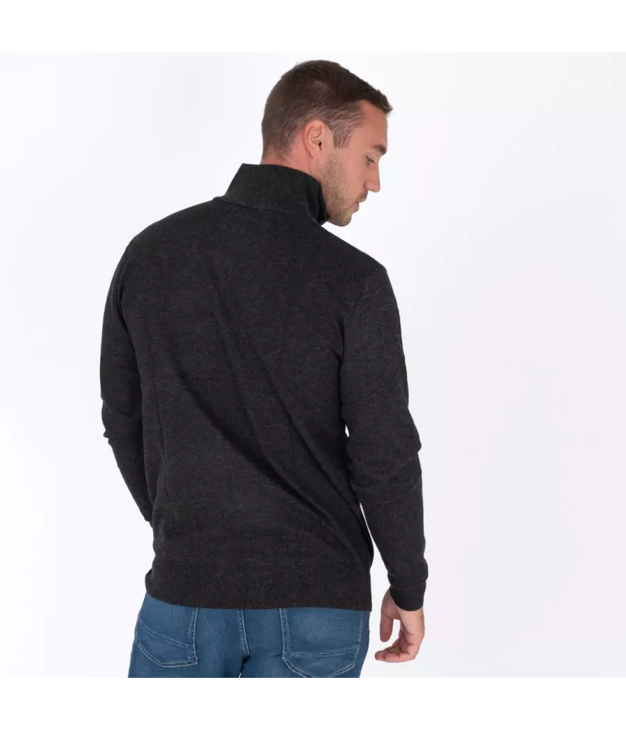 Pull homme col zip | Kiwi Saint Tropez