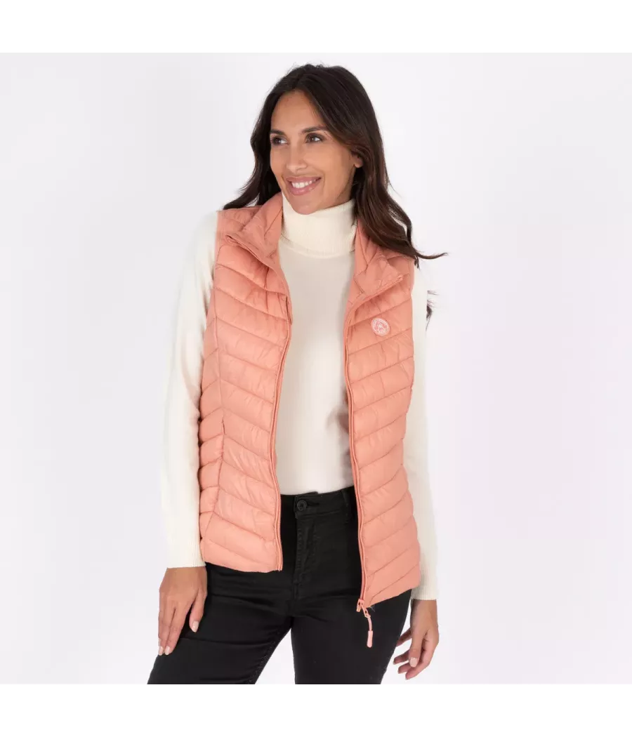 Women's sleeveless down jacket