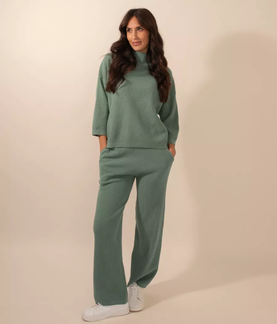 Louise women's rib knit set - Women's tracksuits | Kiwi Saint Tropez