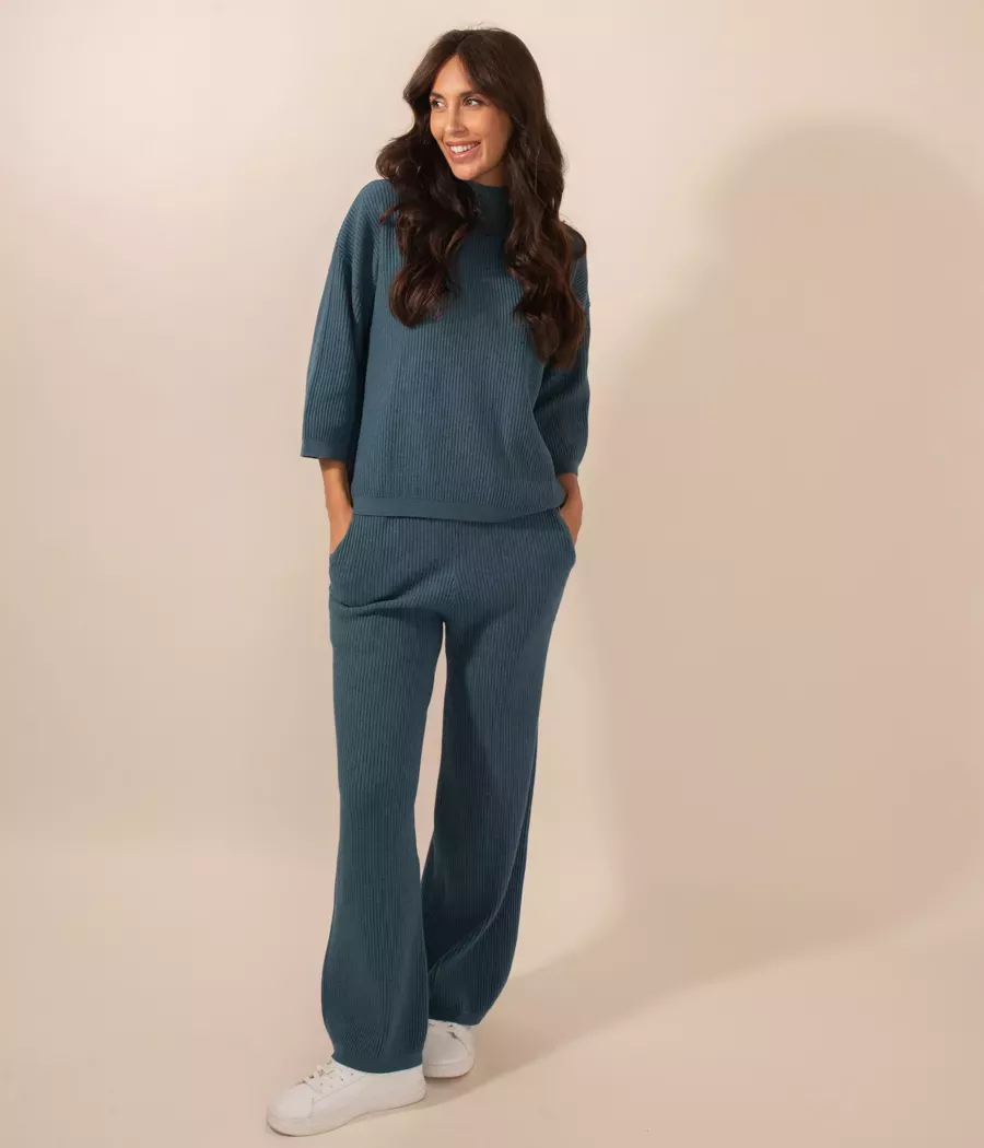 Louise women's rib knit set - Women's tracksuits | Kiwi Saint Tropez