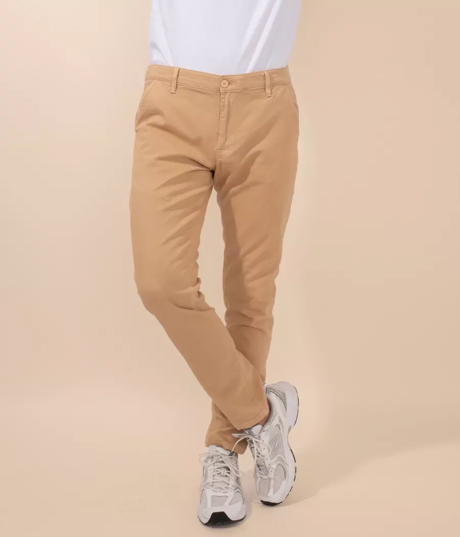 Men's zephir cuffed trousers - Pants | Kiwi Saint Tropez