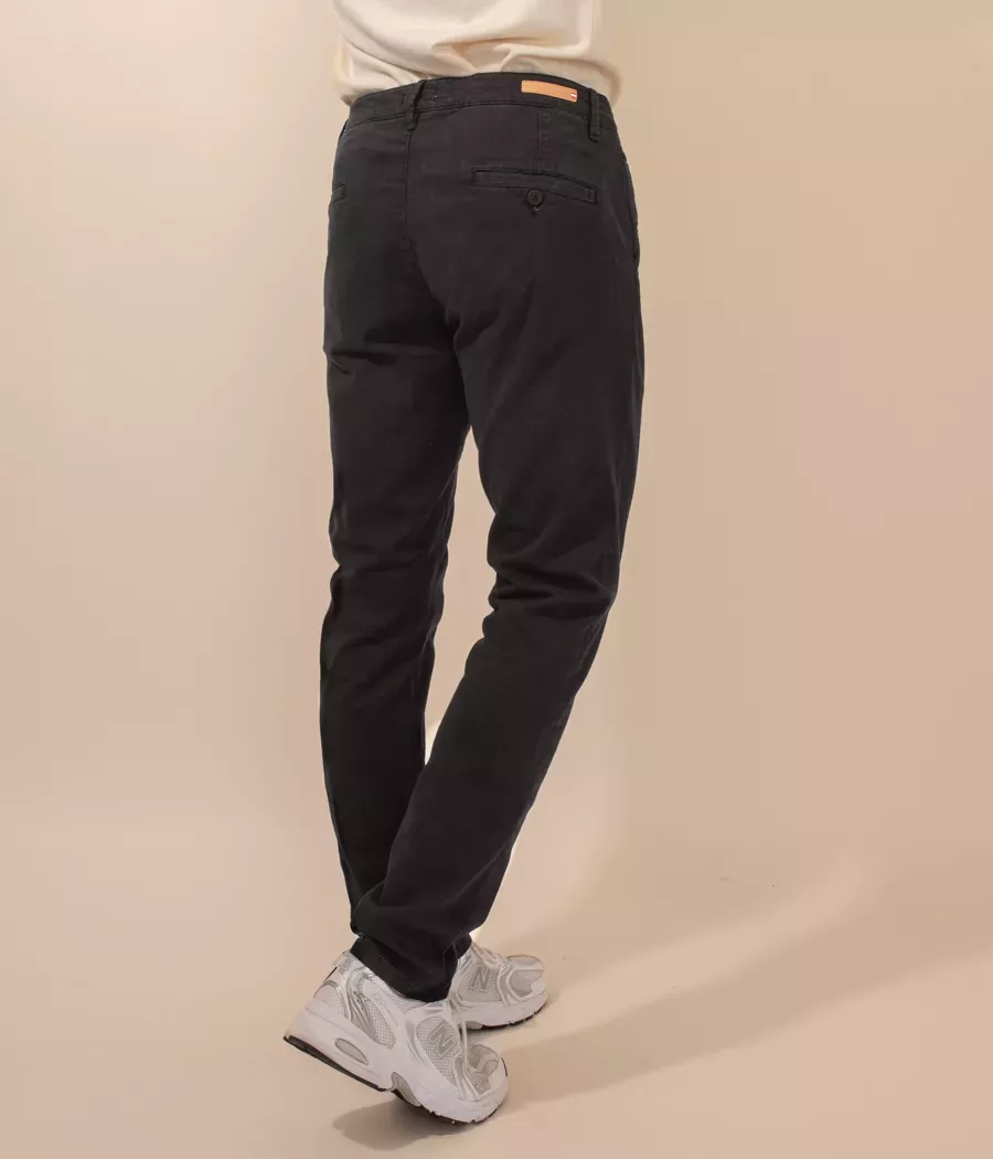 Pantalon homme revers zephir | Kiwi Saint Tropez